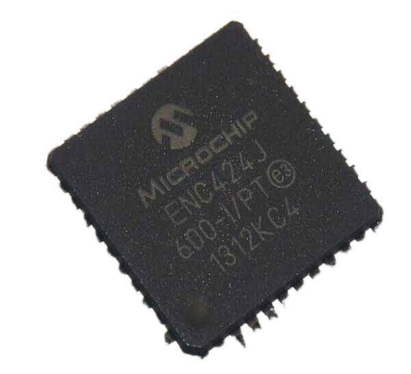 集成电路ic芯片 enc424j600 qfp44 spi接口控制器