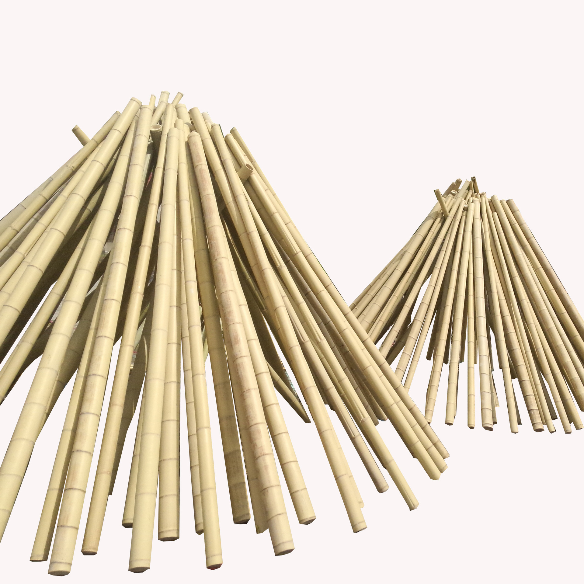 厂家供应 毛竹竿装饰装修竹子庭院隔断大毛竹搭架大棚竹竿竹杆