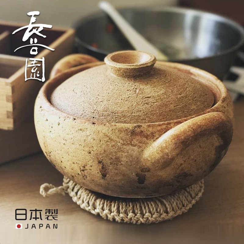 日本原装伊贺烧砂锅可干烧土锅煲汤煮粥米饭煲仔饭家用