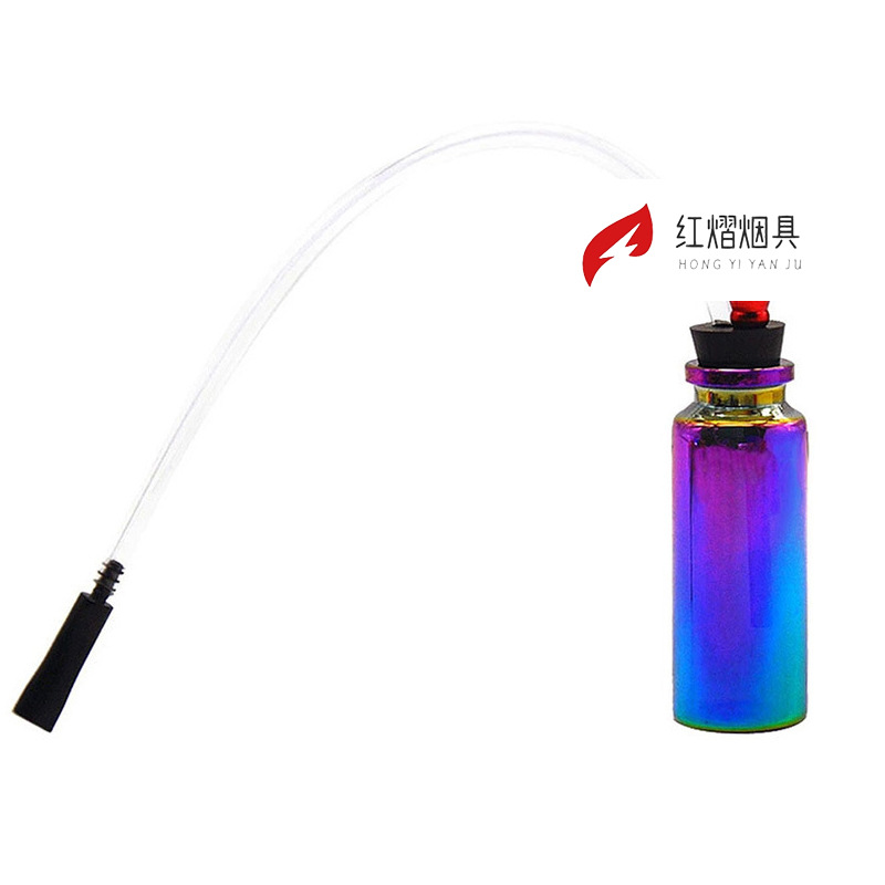 外贸烟具热销款迷你便携式炫彩水烟斗炫彩过滤吸烟斗吸烟工具批发