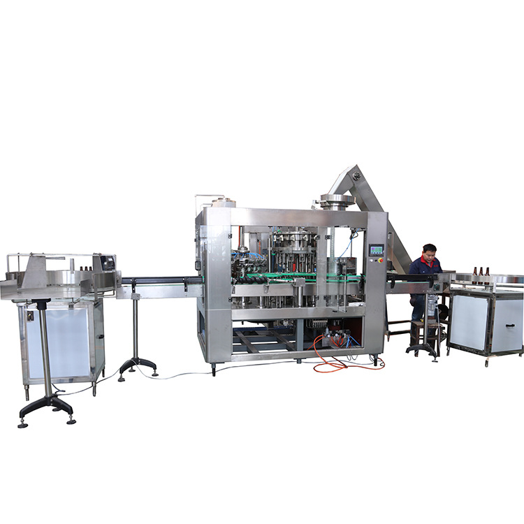 小瓶水灌装机全自动三合一罐装机小瓶纯净水矿泉水塑料瓶装生产线