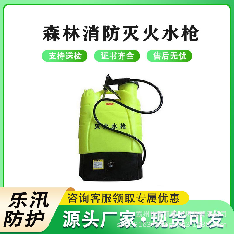 森林消防电动灭火水枪往复式多用途电动喷雾机背负直流扑火水枪