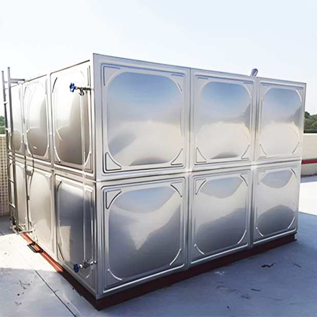 加厚焊接组合式不锈钢储水罐定制家用大容量水箱居民生活饮用水箱