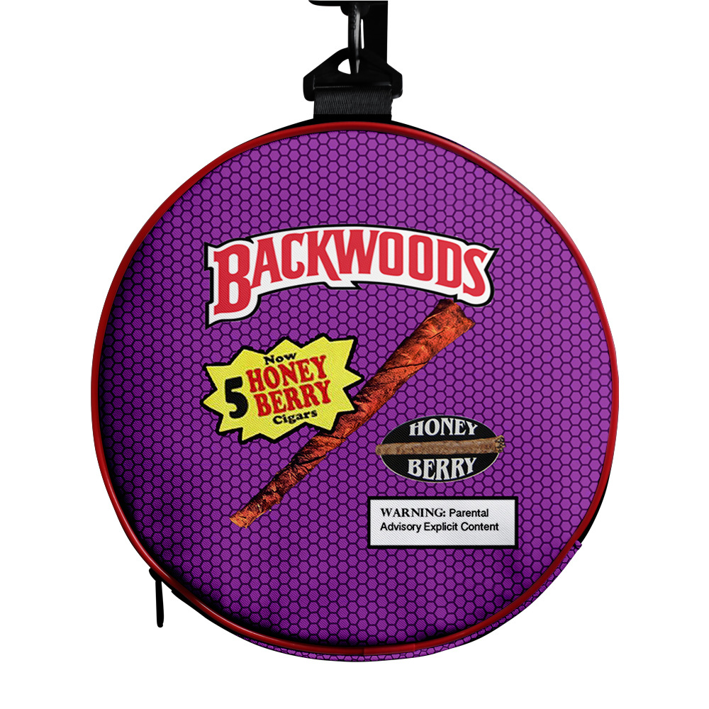 跨境时尚3d圆筒包 backwoods 雪茄圆筒包 运动防雨斜挎手提圆桶包