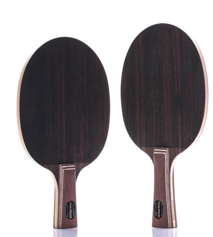 迪卡黑檀木乒乓球拍底板七层层快攻乒乓球底板纯木光板直拍横拍