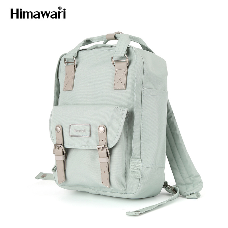 Himawar Backpack Donut Men's and Women's Schoolbags Backpack Casual Daily Computer Bag Japanese and Korean Nylon Contrast Color