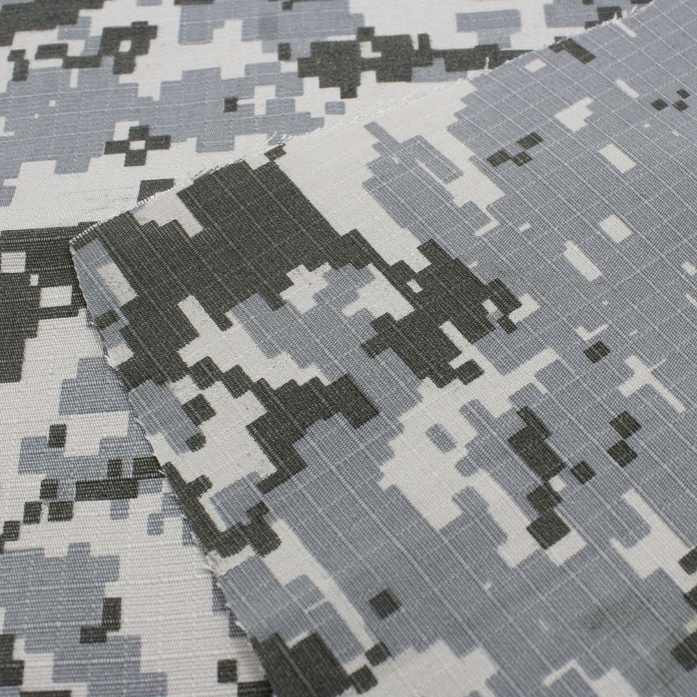 现货供应数码迷彩 军绿数码迷彩 灰色迷彩布 涤棉训练服迷彩布