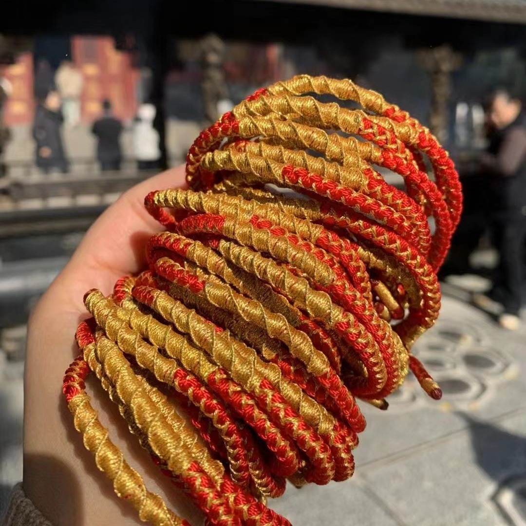 2024年龙年新款龙绳手链男女民族风金刚结红绳手绳盘龙结-阿里巴巴