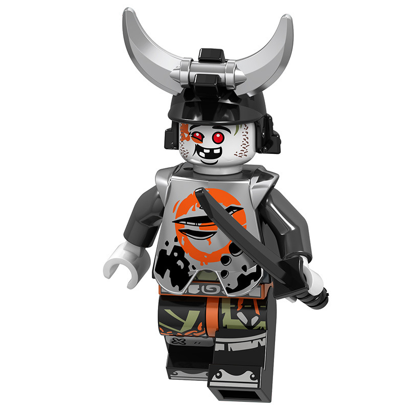 lego乐高幻影忍者人仔njo418机器忍者克普特将军大电影加满都魔王