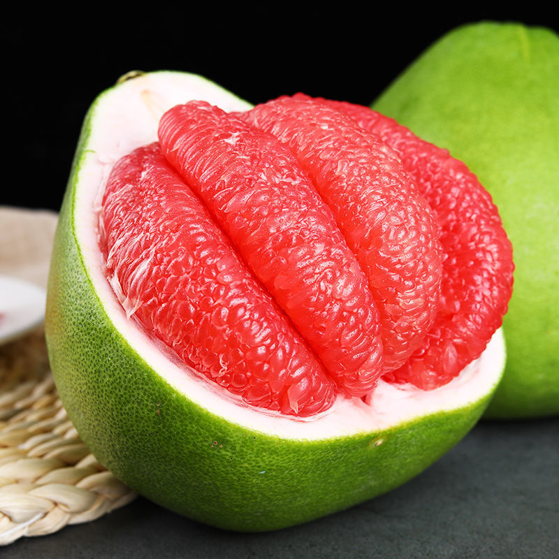 泰国新鲜红宝石柚子2个礼盒装 泰国红心青柚礼水果顺丰空运