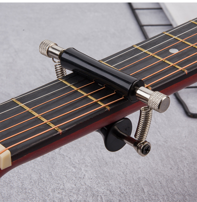 吉他变调夹 吉他滑动式便携式变调夹 古典吉他变调夹 木吉他夹