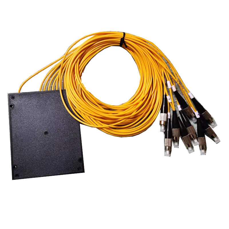 盒式1分8分光器fc/pc强光分路器电信级光纤连接器