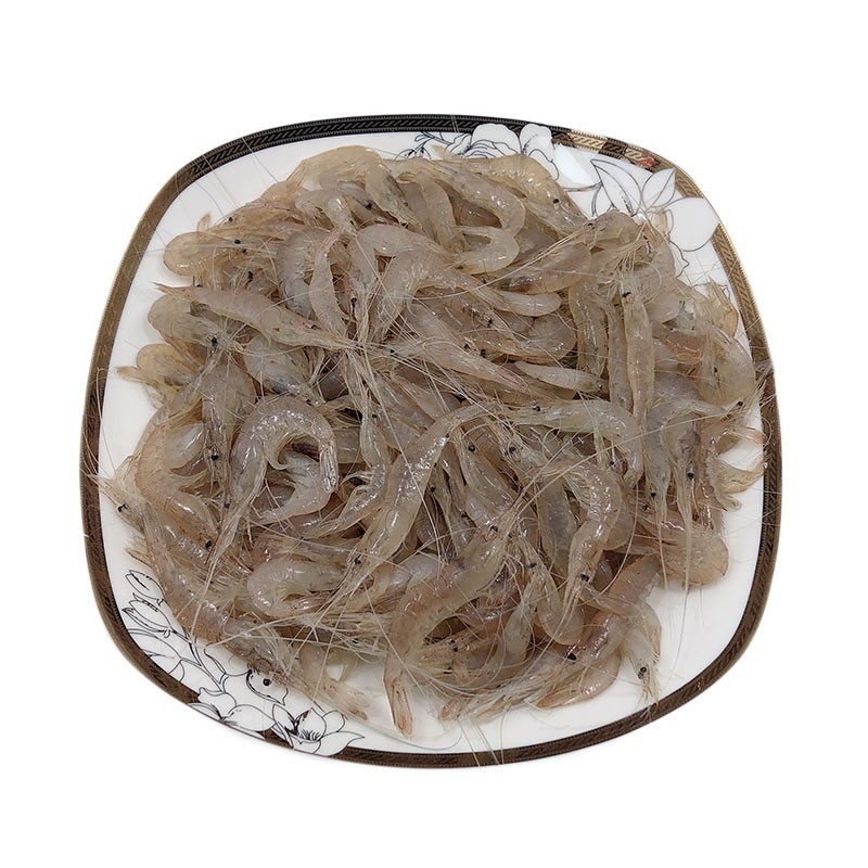 脊尾白虾小海虾对虾新鲜小海虾速冻鲜活海鲜水产白虾冷冻海虾500g