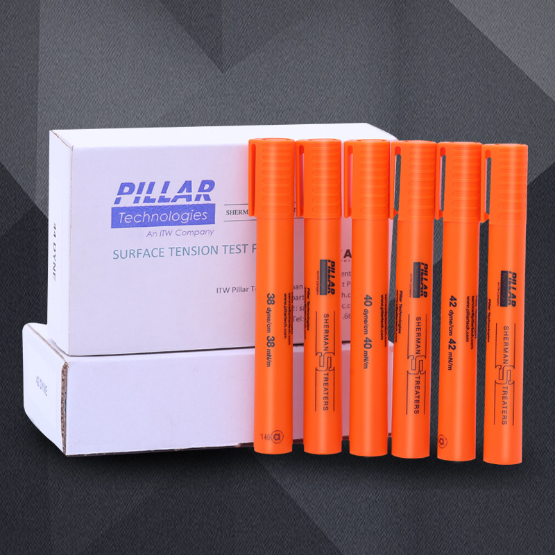 英国pillar舒曼达因笔38号原装正品电晕笔表面能张力测试笔速干