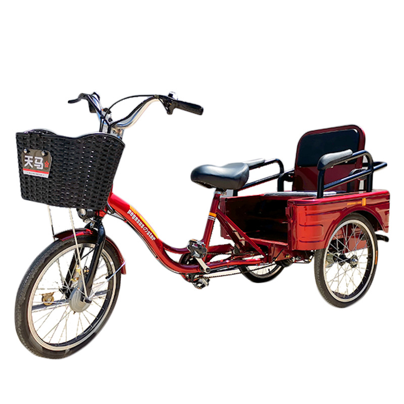 电动助力三轮车代步车外贸出口源头工厂