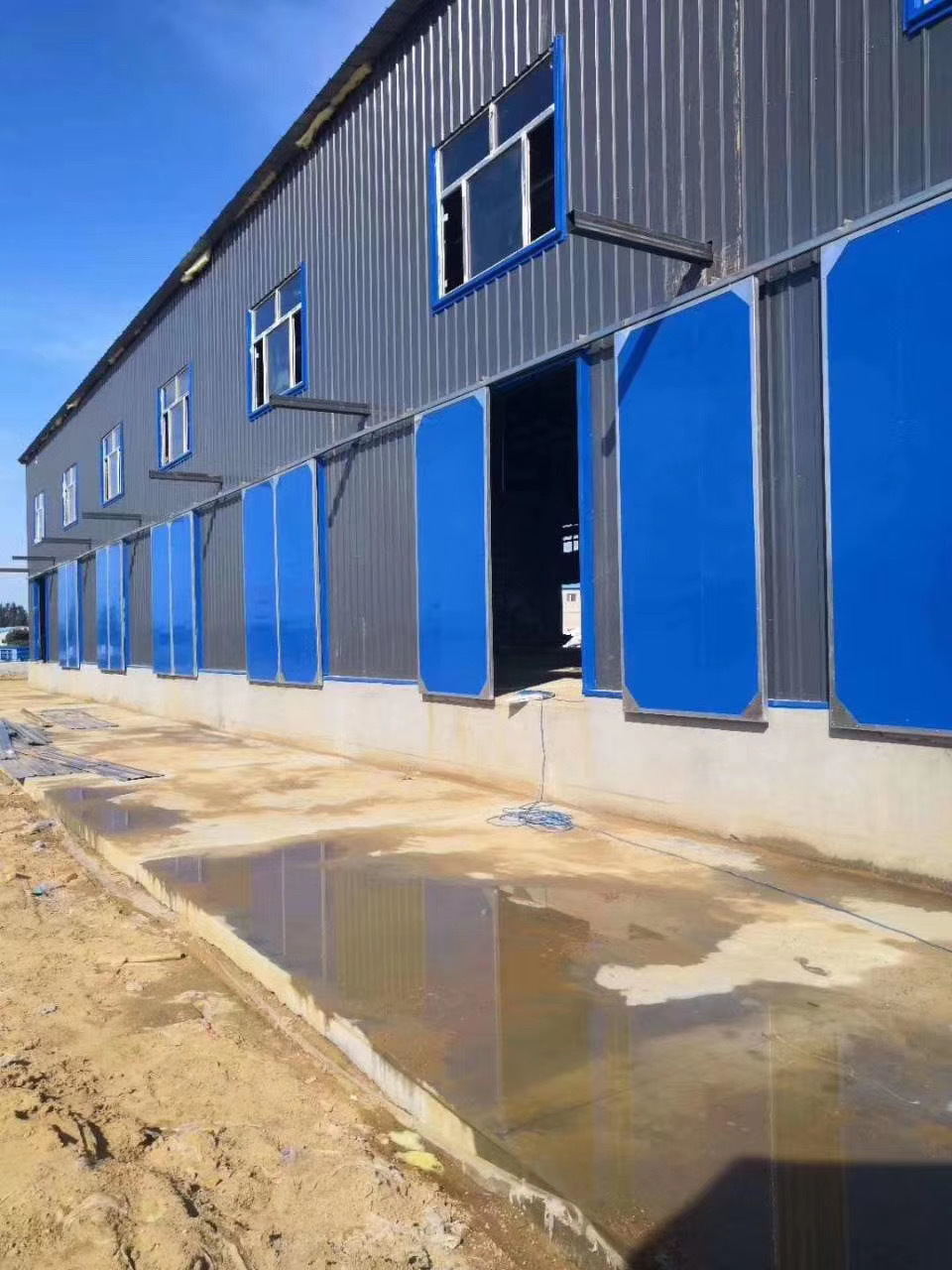 工业门 车间彩钢大门 工业保温平开门工厂车间仓库电动工业门