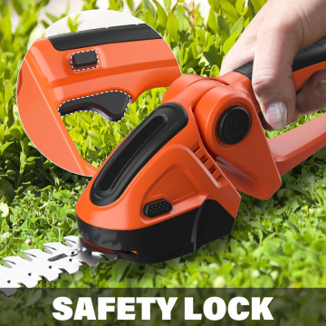 家用锂电绿篱机手持工具篱笆剪手动充电式修剪机电动割草机修枝剪