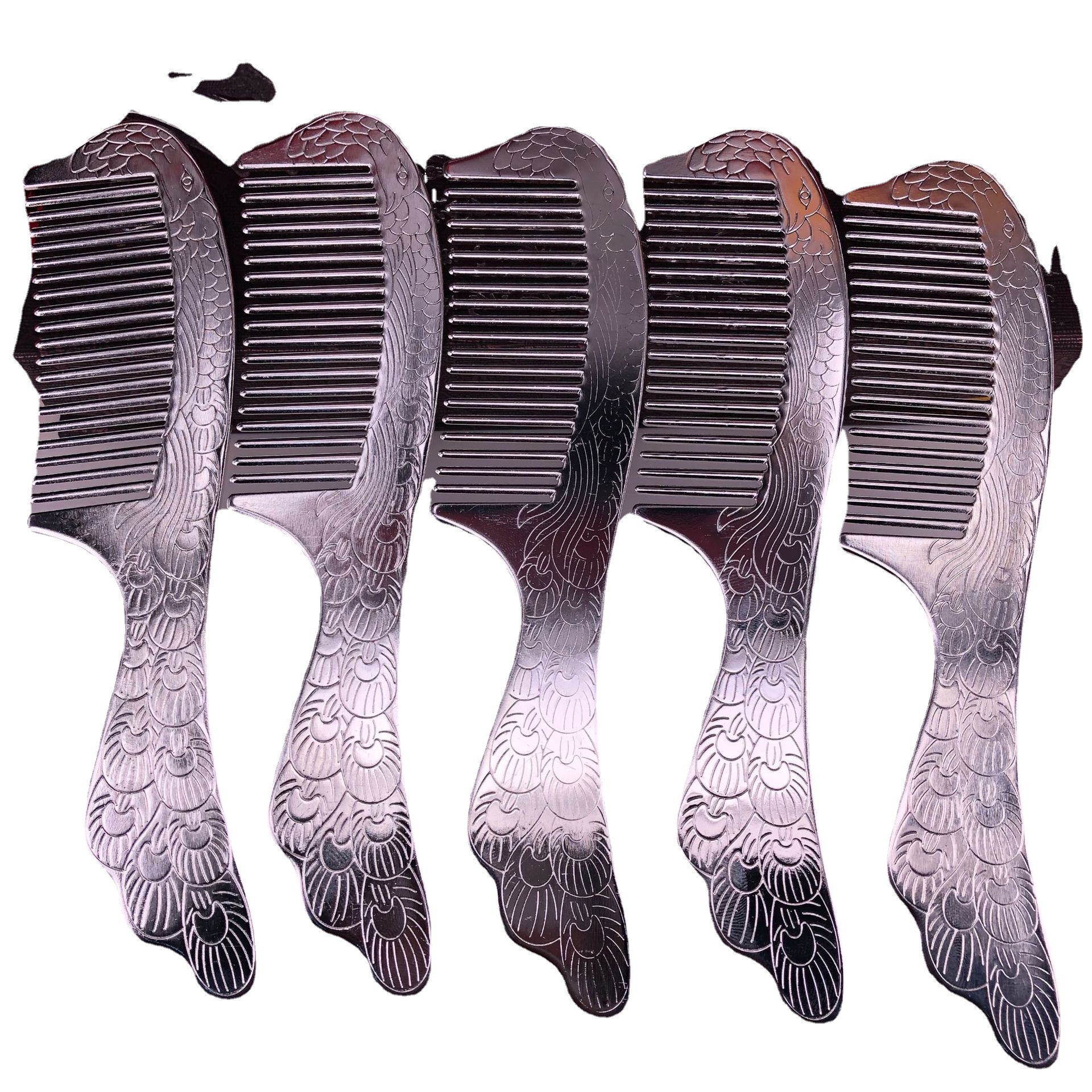 银离子梳子镀银养生梳子赠品金店引流礼品直播厂家直销