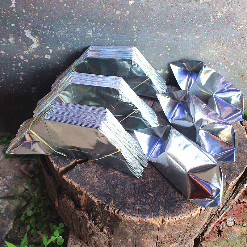 包邮特大号银元宝半成品银箔纸折叠元宝家用寺庙祈福还愿烧纸纸品