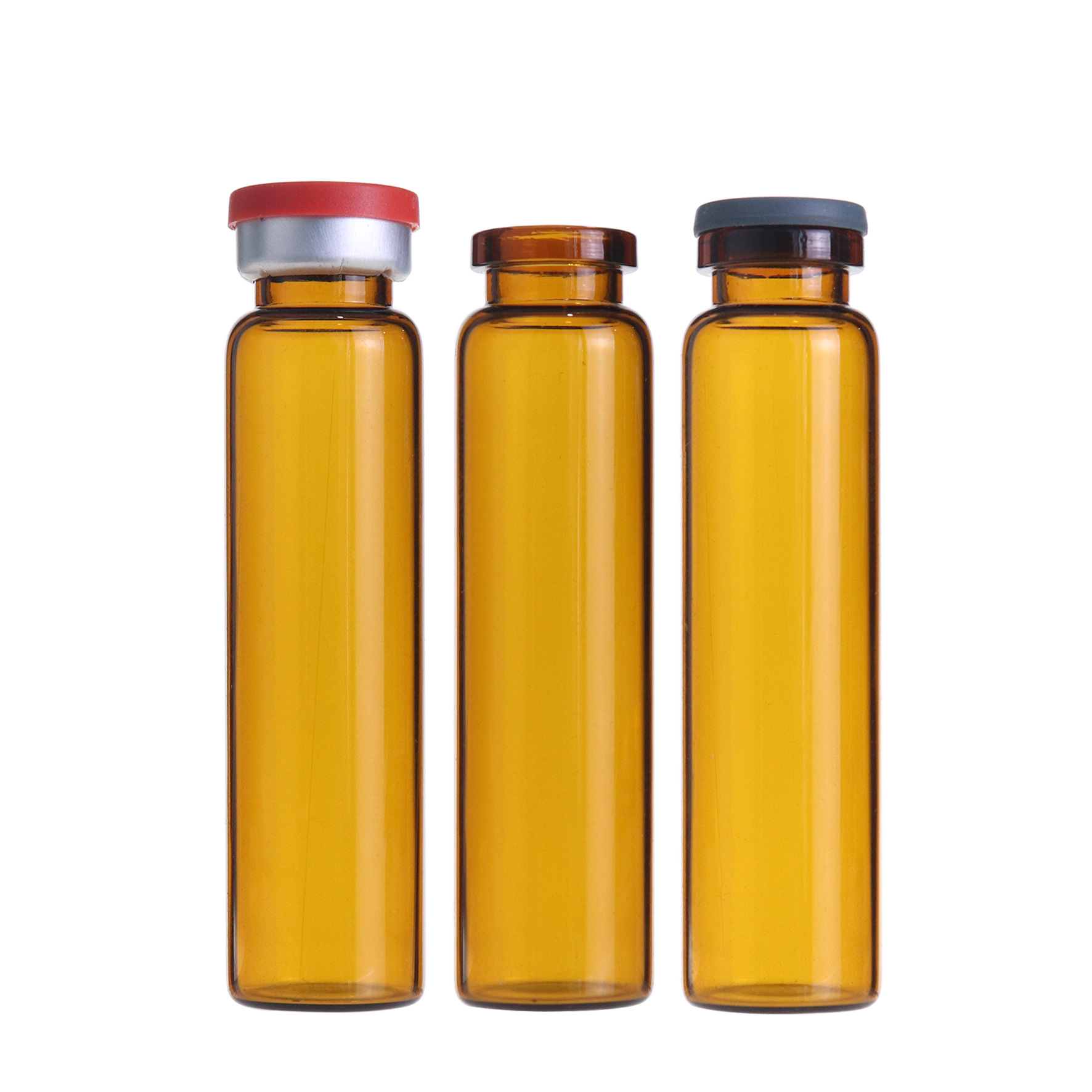 现货10ml b型口服液瓶 钠钙玻璃瓶 棕色保健品瓶