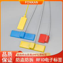 rfid超高频电子铅封标签防拆射频一次性ABS扎带UHF电子芯片标签