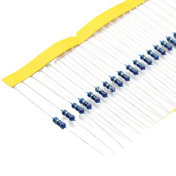 1/4w金属膜电阻0.25w铜脚1% 12.2k 13.3k 17.3k 17.6k 32k 33.2k