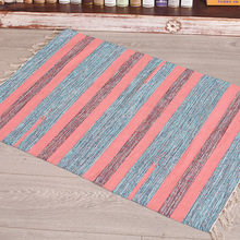 印度手工编织棉瑜伽垫家用健身垫环保舒适透气防滑瑜伽毯地垫