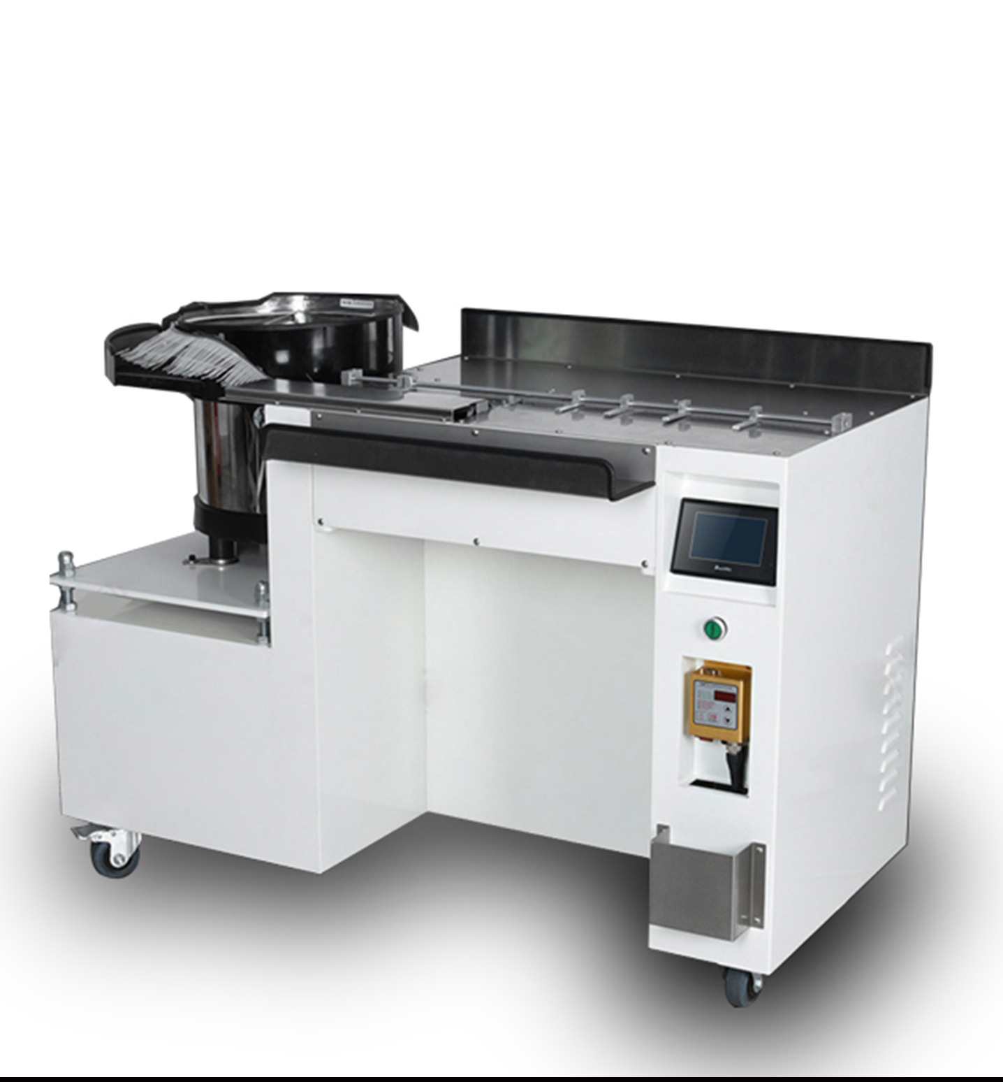 全自动尼龙扎带机 耳机线 ac dc 电源线自动上料捆绑线机