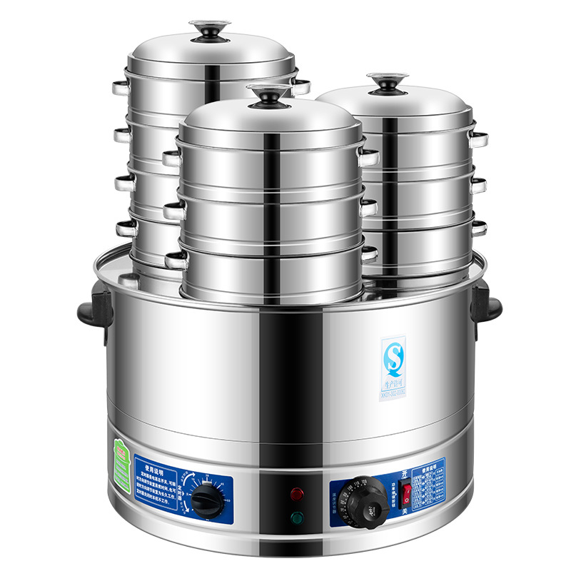 电蒸包炉台式蒸包子机全自动蒸汽炉早餐店蒸锅小笼包机器小型