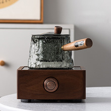 电陶炉煮茶器玻璃茶壶小型静音家用办公室养生花茶壶烧水壶泡茶壶