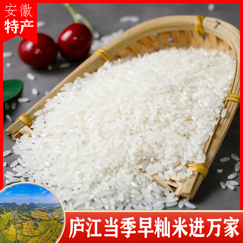 安徽特产米早籼米早稻米无粘性肠粉米早稻米籼米宝宝粥大米5斤装
