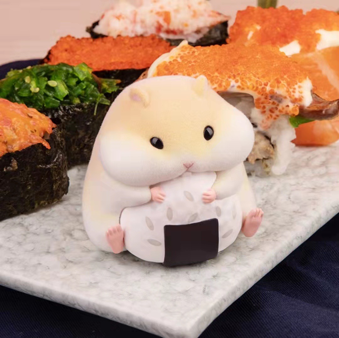 空想造物仓鼠克拉克 吃货系列 网红汽车摆件 潮玩盲盒手办模型