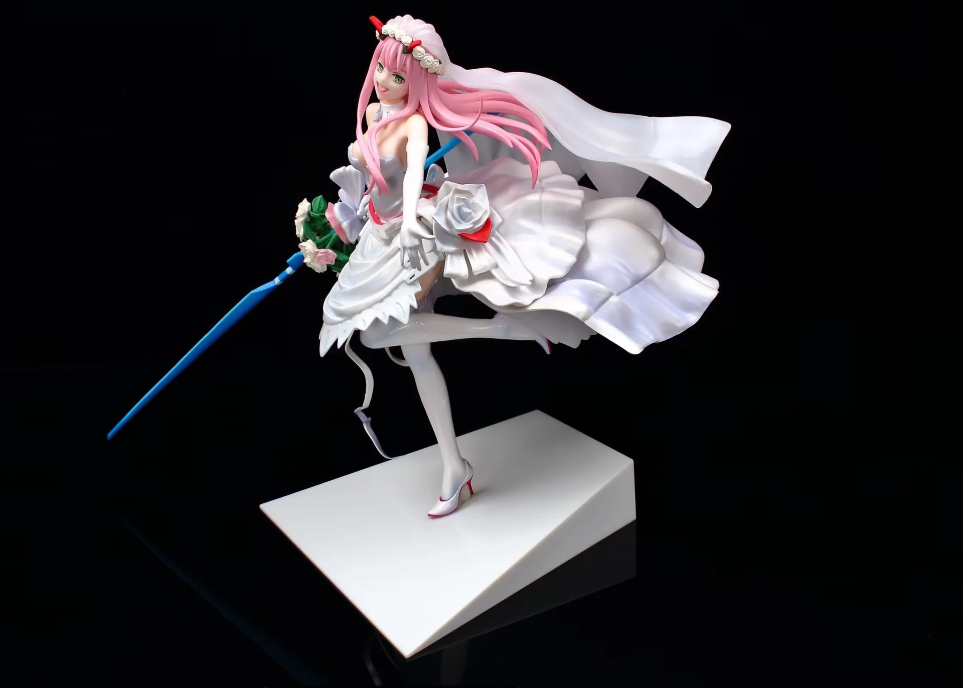 darling 国家队02 ver 零二 婚纱礼服 美少女 模型 摆件 盒装手办