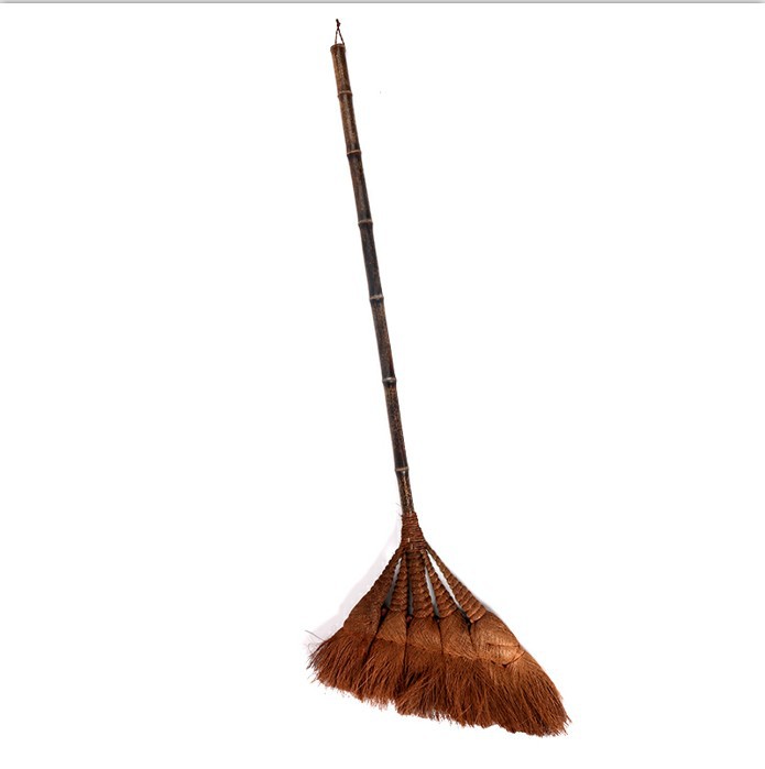 纯手工山棕扫把 家用扫帚软毛扫大号单个鬃毛条帚加厚笤帚