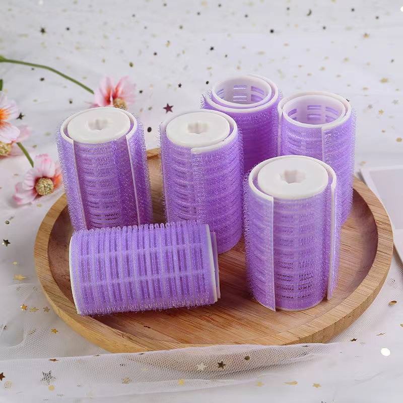 空气刘海神器卷发棒卷发筒塑料卷发器自粘魔法卷懒人八字刘海卷