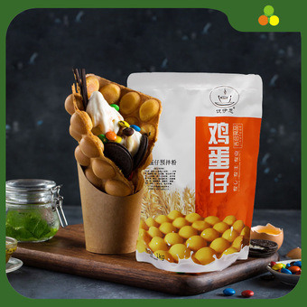 广东省佛山市优伊思长禾鸡蛋仔预拌粉散装 1kg家用商用原料烘焙