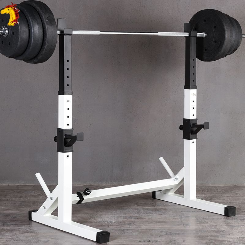 卧推架新款男士分体深蹲架杠铃架举重架深蹲卧推架家用健身器材