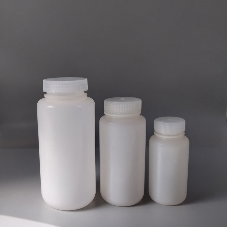 塑料瓶广口圆身瓶hdpe农药瓶分装瓶500ml粉剂瓶食品级化学试剂瓶