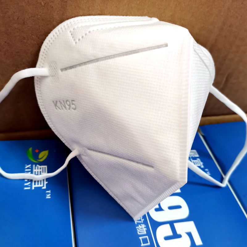 kn95口罩一次性防护用品防尘透气白色防晒立体工业粉尘挂耳5层口