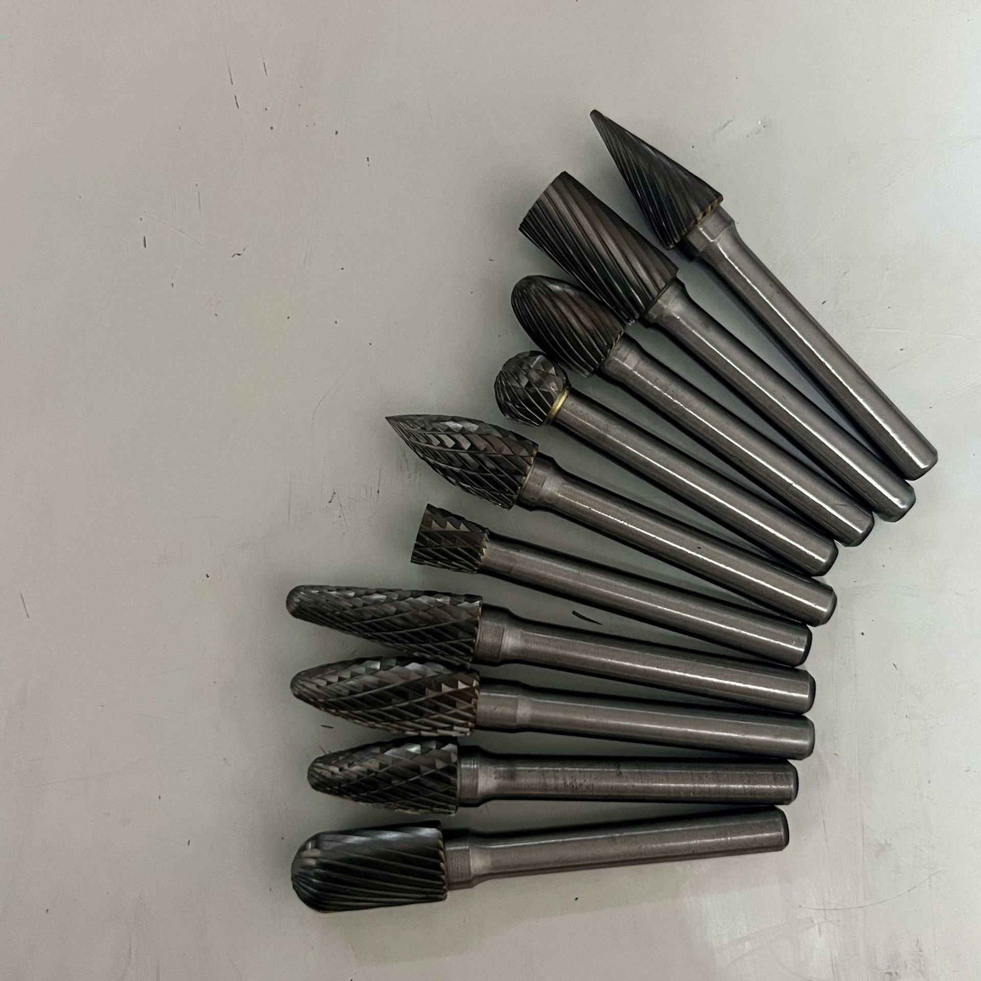 厂家供应电动旋转合金锉刀电动锉刀头打磨头小牙锉旋转锉刀