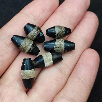 一线药师珠老玛瑙古珠风化斑驳古旧沧桑钙化老气收藏品-阿里巴巴