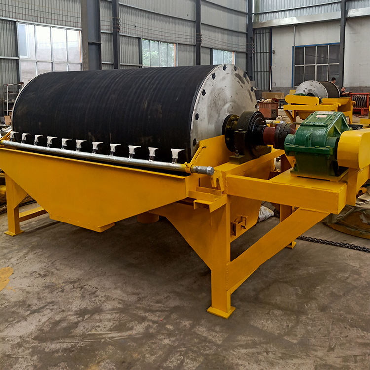 厂家直供磁选机ctb永磁湿式半逆流磁选机铁矿磁滚筒山东远力