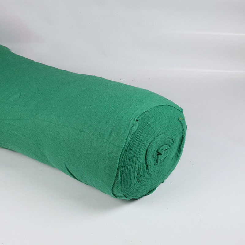 定制公路养护园林盖土无纺布工地绿色防尘布边坡护坡绿化无纺布