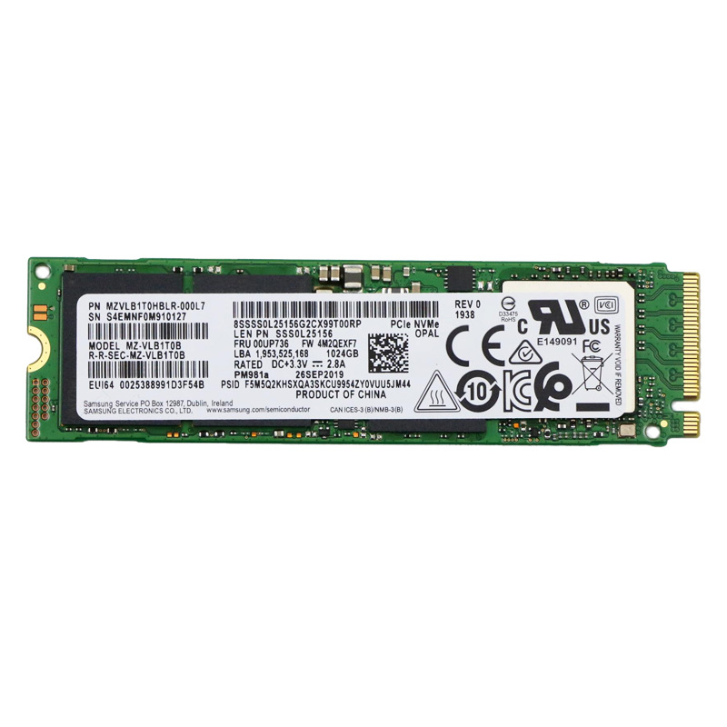 适用于三星pm851 256g msata工控笔记本电脑ssd固态