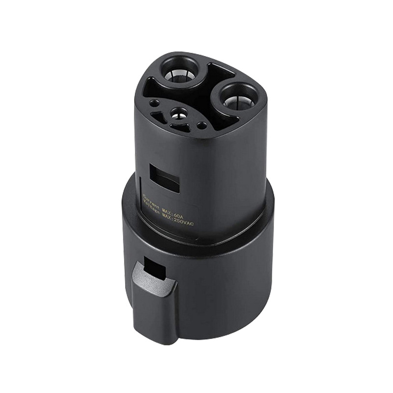 欧美新能源电动汽车充电枪转换头sae j1772美标转接头规格齐全