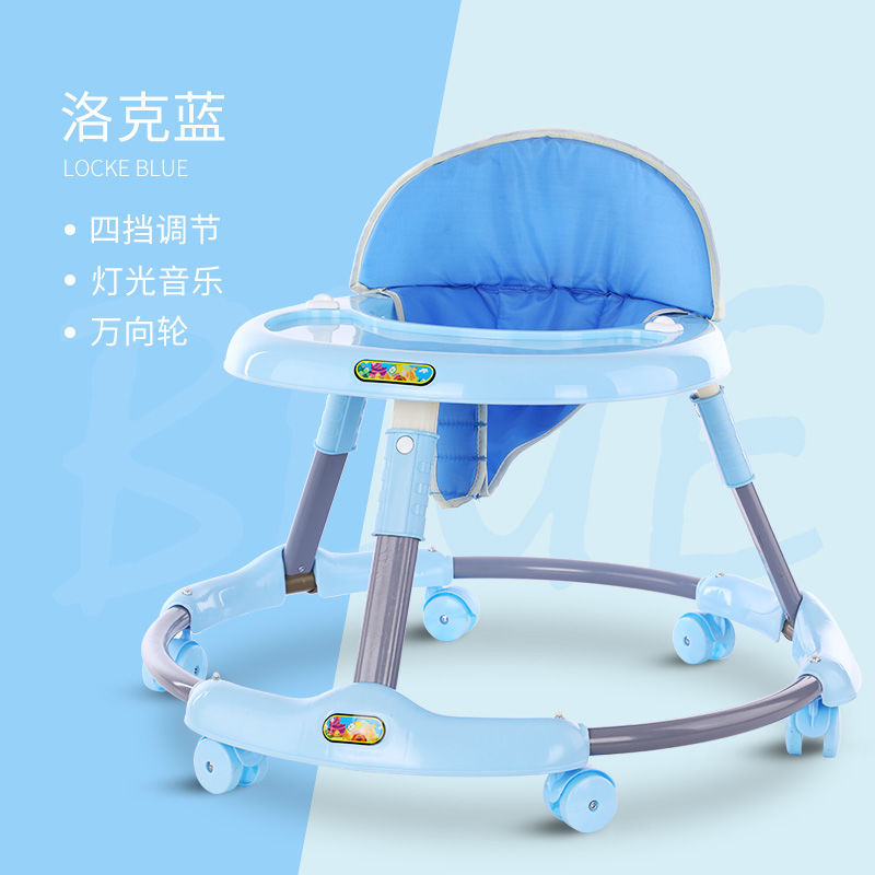 Baby Walker Anti-O-Type Back 6-18 Months Anti-Rollover Multifunctional Baby Stroller Walker