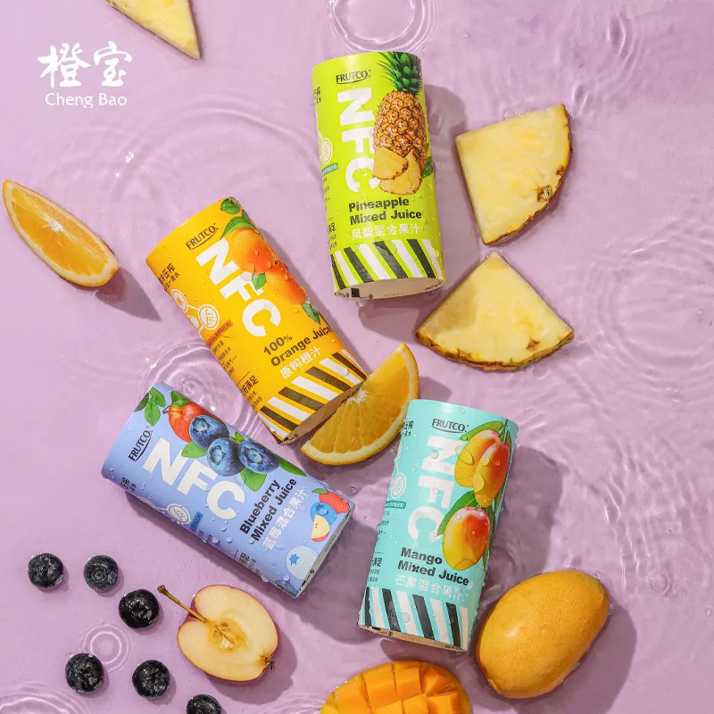 橙宝nfc橙汁凤梨混合果汁芒果混合汁果汁100果味饮料195ml-阿里巴巴