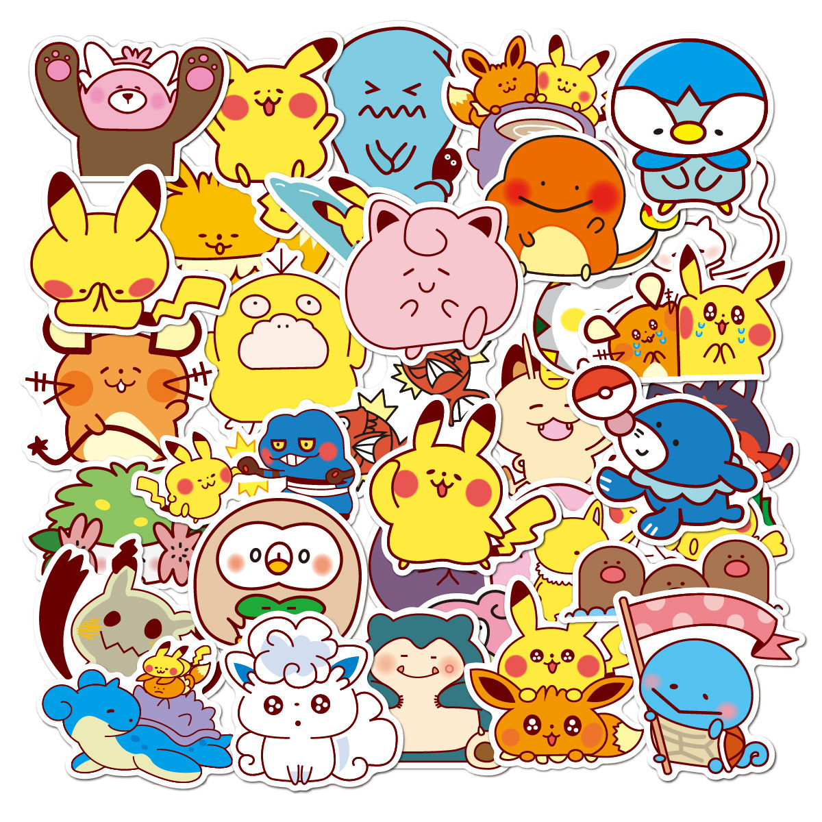 4万张盖比的娃娃屋贴纸54张动画防水diy涂鸦水杯笔记本行李箱贴纸画