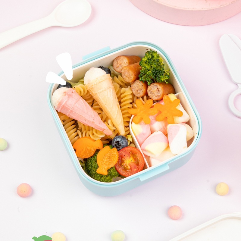 Tedemei Baby Solid Food Bowl Baby Special Children's Rice Bowl Drop-Proof and Hot-Proof Stainless Steel Bowl Tableware Lunch Box