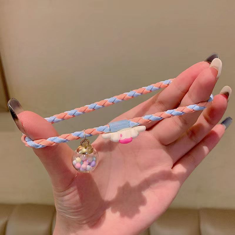 Sanrio Hair Accessories Cinnamoroll Babycinnamoroll Clow M Hair Rope Hair Band High Elasticity Hair Band Hair Tie Hairpin Headdress